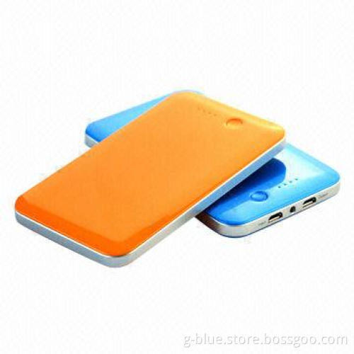 Universal power bank, lithium-ion polymer battery, 4,200mAh, stable quality